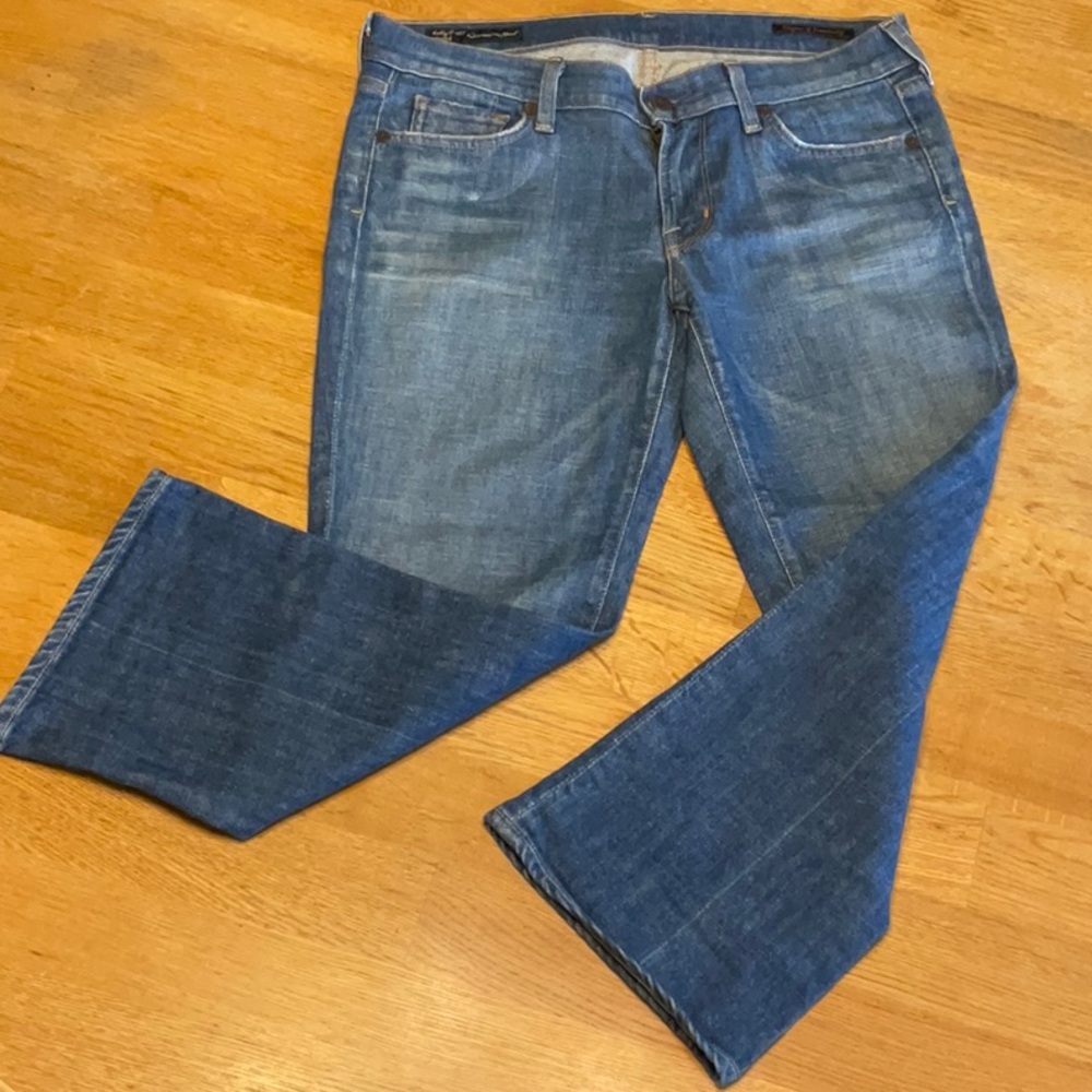 Citizen of Humanity Kelly #63 Stretch Low Waist Cropped Jeans Size 29